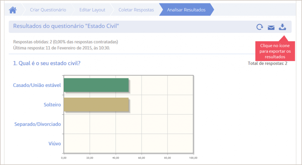 Exportar resultados