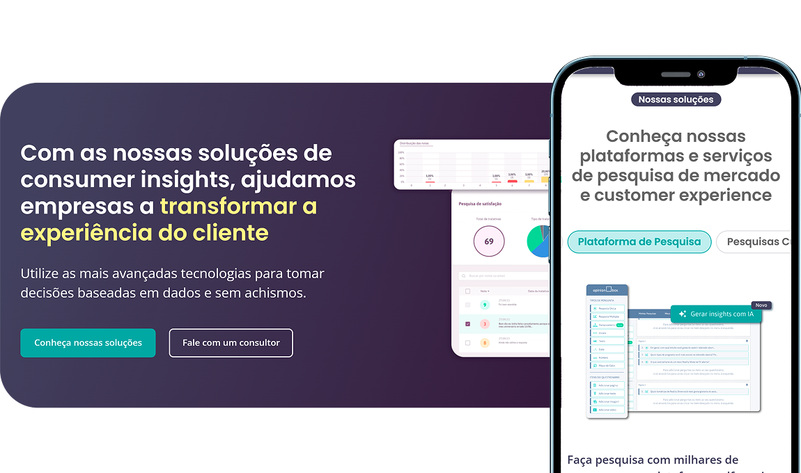 Quem Somos, soluções