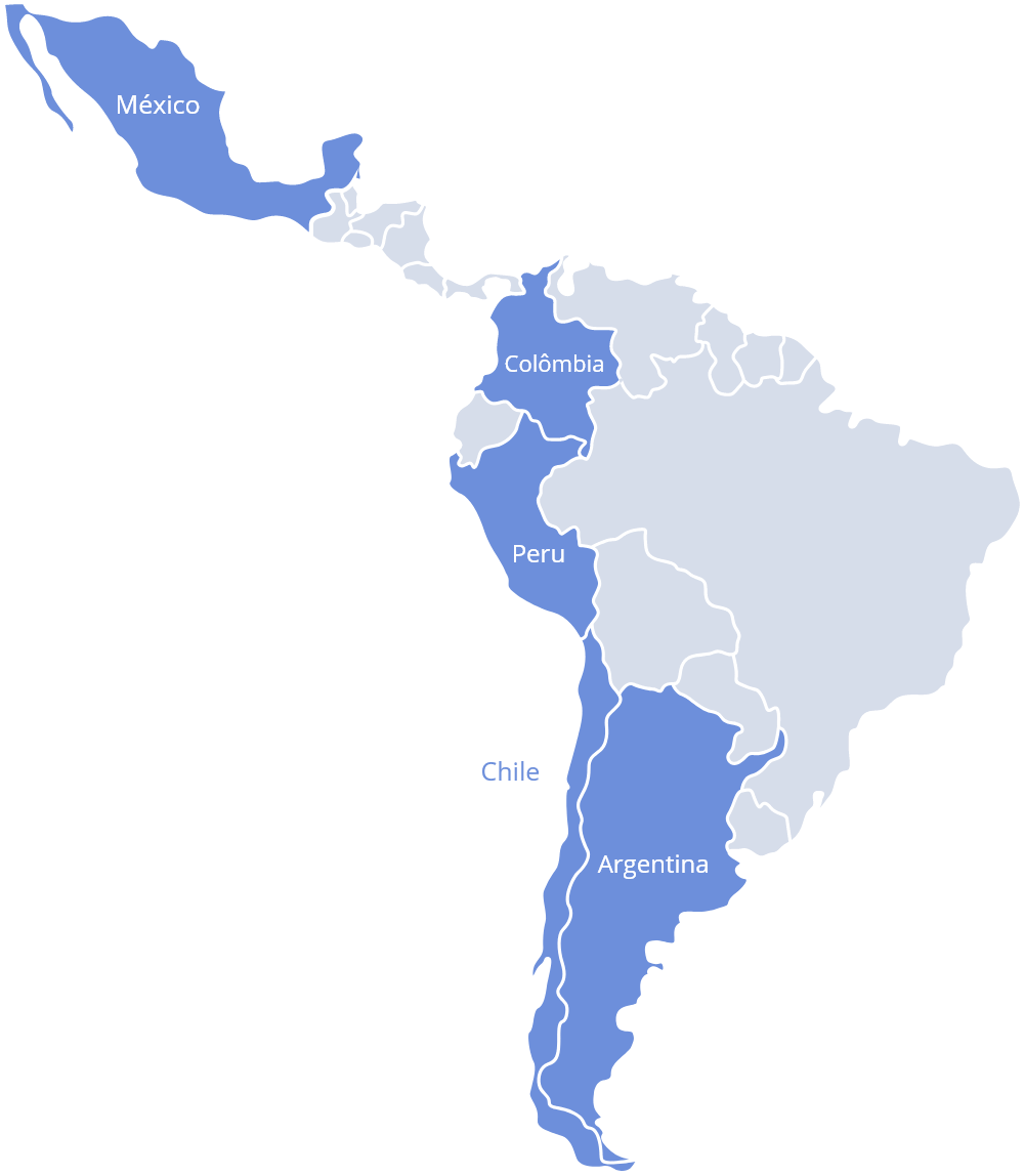 Mapa Latam